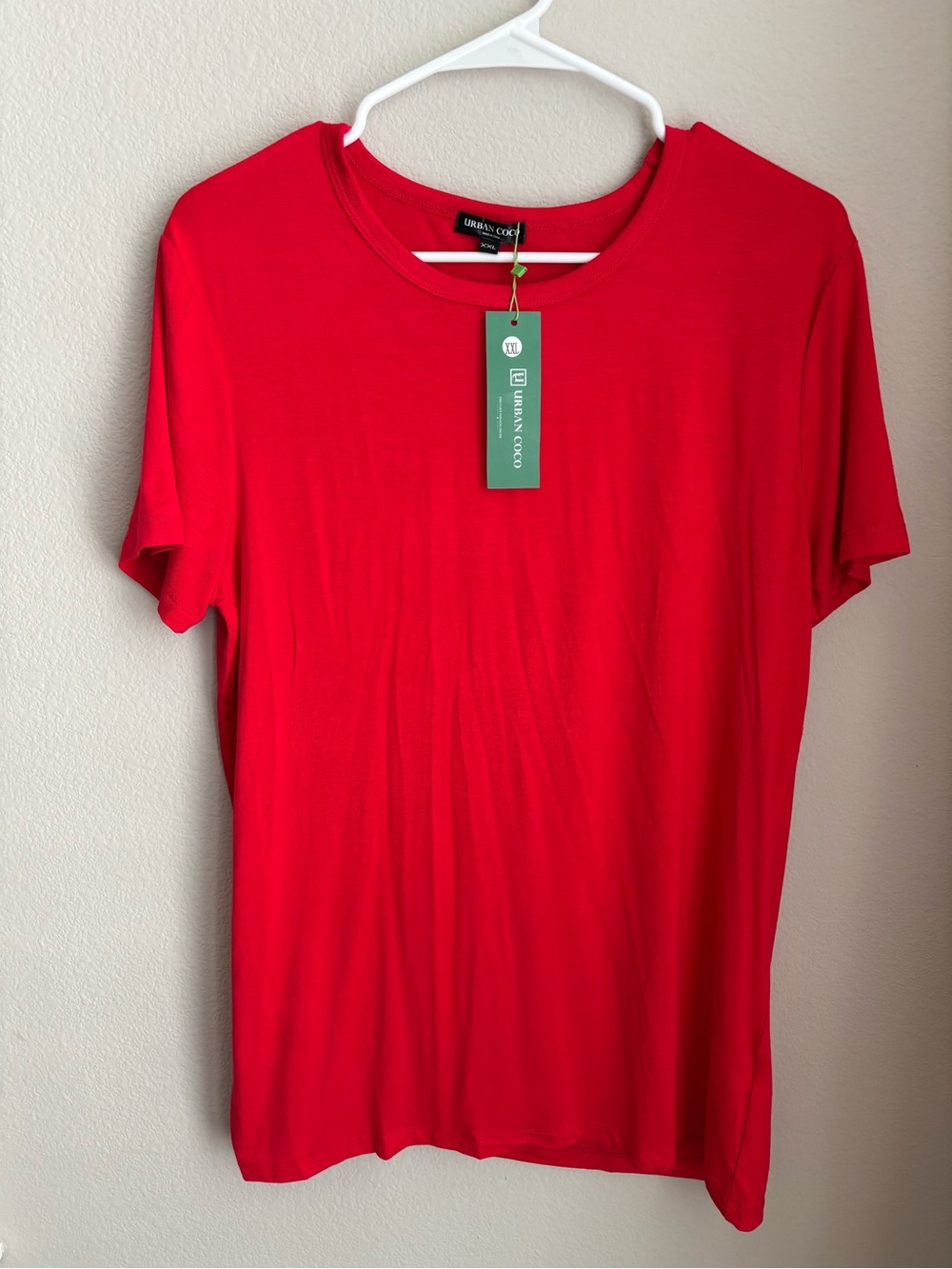 Urban CoCo NWT Red Short Sleeve Tee